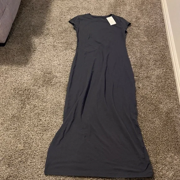 charcoal grey maxi dress Ori Modal Maxi Dress main image 1
